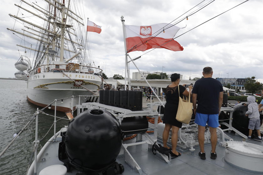 Chętnych na zwiedzanie ORP Błyskawica nie brakuje