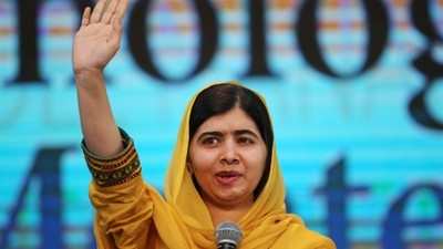 Nobel laureate Malala Yousafzai [BBC]