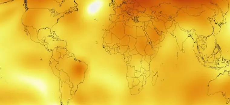 135 lat globalnego ocieplenia zaprezentowane na 30-sekundowym filmie (wideo)