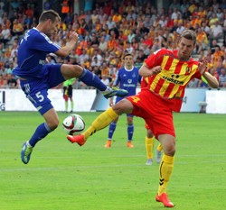 Ekstraklasa: Korona Kielce - Ruch Chorzów 1:2