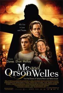 Amerykański plakat do filmu &quot;Me and Orson Welles&quot;