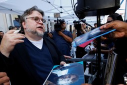 Guillermo del Toro receives a star on the Hollywood Walk of Fame in Los Angeles