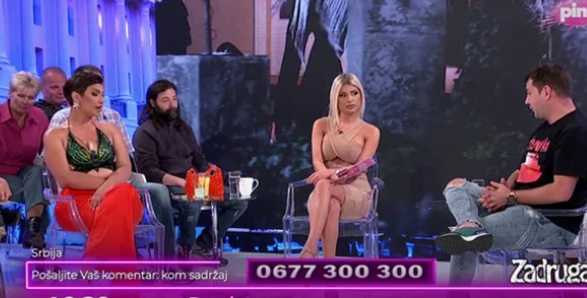 Miljana i Ivan u klinču