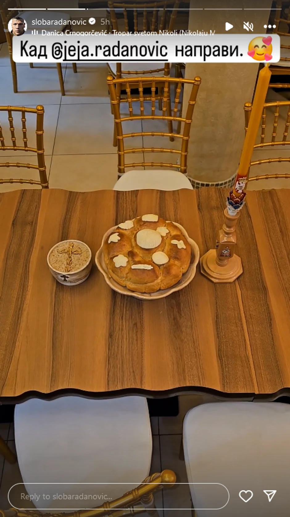 Sloba Radanović sprema Nikoljdan