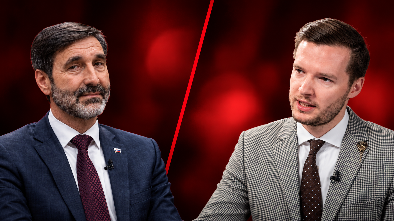 Minister zahraničných vecí Juraj Blanár (Smer) a expert SaS na zahraničnú politiku Ivan Novotný