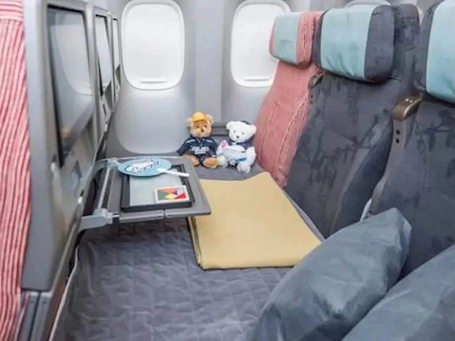 Podniebne łóżko w China Airlines