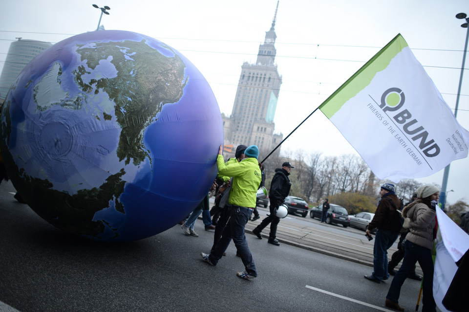 Marsz dla Klimatu i Sprawiedliwości Społecznej w Warszawie