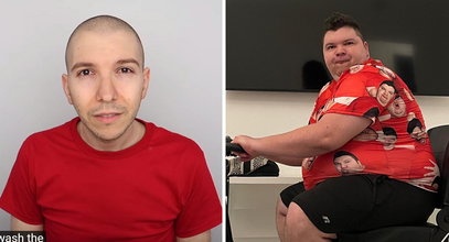 Influencer żywieniowy oszukał wszystkich. YouTuber XXXL jest o 125 kilogramów lżejszy