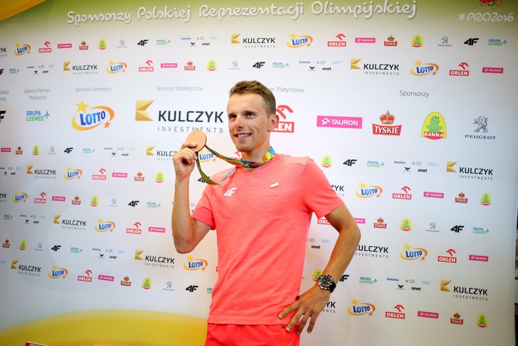Rafał Majka już wrócił do kraju z brązowym medalem igrzysk olimpijskich