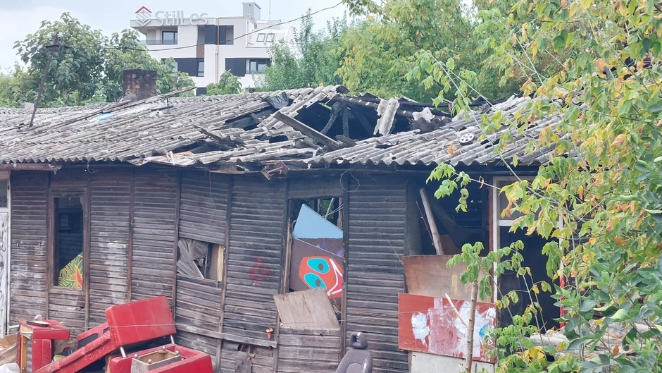 Kuća koju je ranije zapalio V.G.