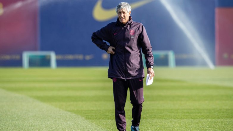 Quique Setien (fot. Getty Images)