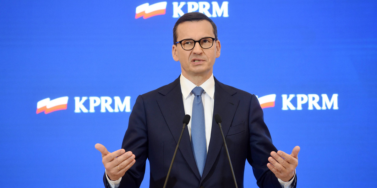 Premier Mateusz Morawiecki przedstawił pierwsze elementy Dekalogu Polskich Spraw - nowego programu dla nowego rządu