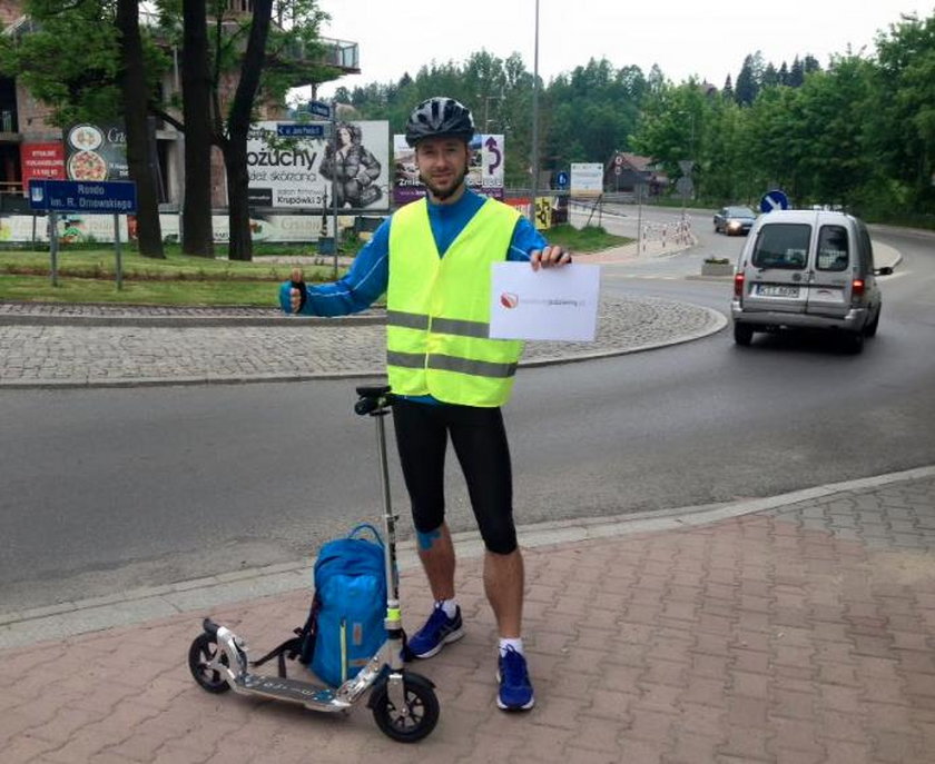 Początek trasy w Zakopanem 