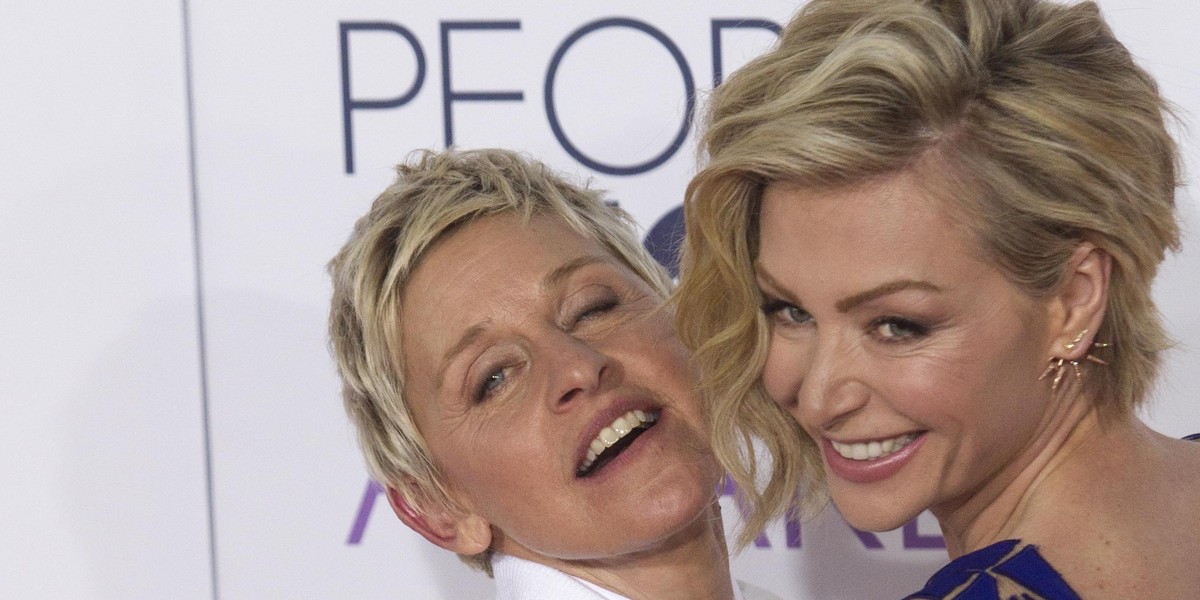 Portia de Rossi, Ellen de Geneeres