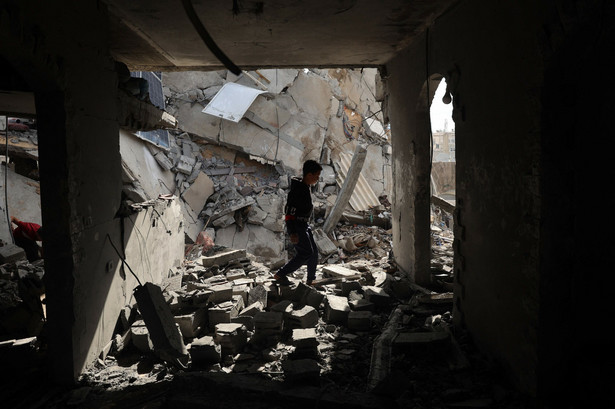 6 maja izraelska armia przeprowadziła naloty na Rafah, miasto na południu Strefy Gazy