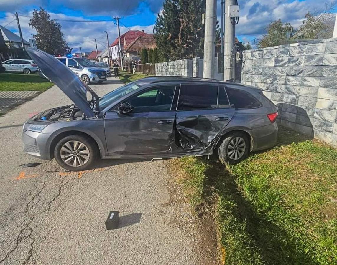 Tragická dopravná nehoda v obci Geča.