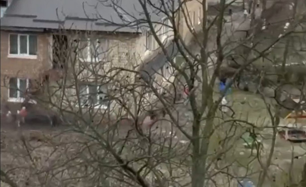 Przedszkolaki uciekały podczas rosyjskiego ataku. Szef MSZ pokazał nagranie