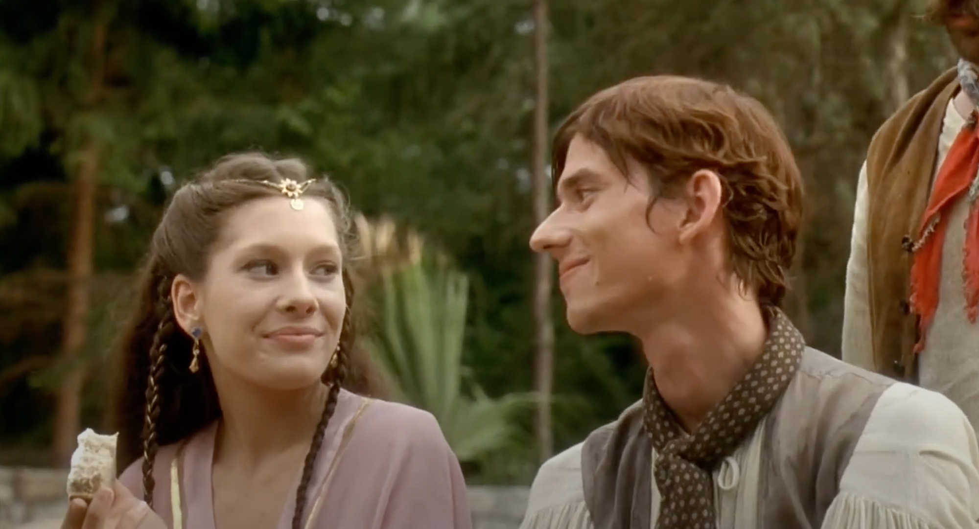 Česká herečka Barbora Seidlová v rozprávke Lotrando a Zubejda. 