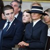 Baron i Melanija Tramp