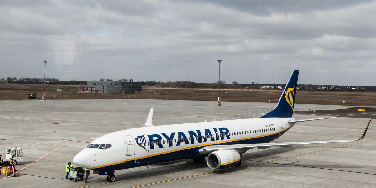 Ryanair odwołuje loty