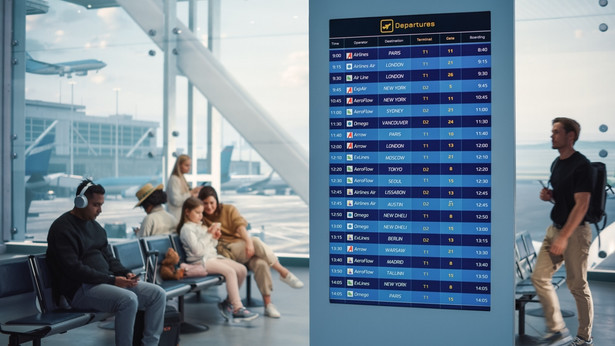 Jeśli lot opóźnia się dłużej niż 3 godziny, każdy pasażer ma prawo do odszkodowania