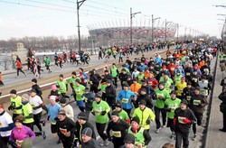 Ponad 10 tysięcy osób pobiegło w Warszawie