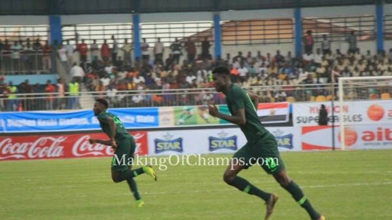 Image result for onuachu's goal against egypt