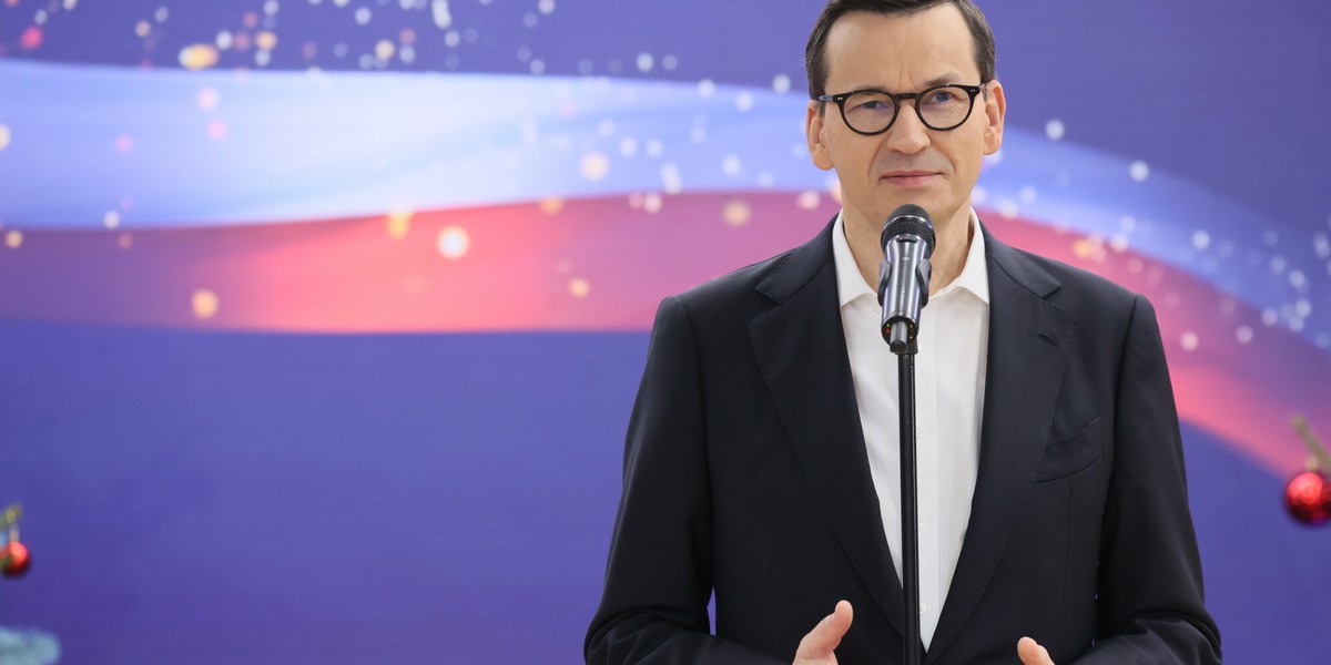 Premier Mateusz Morawiecki