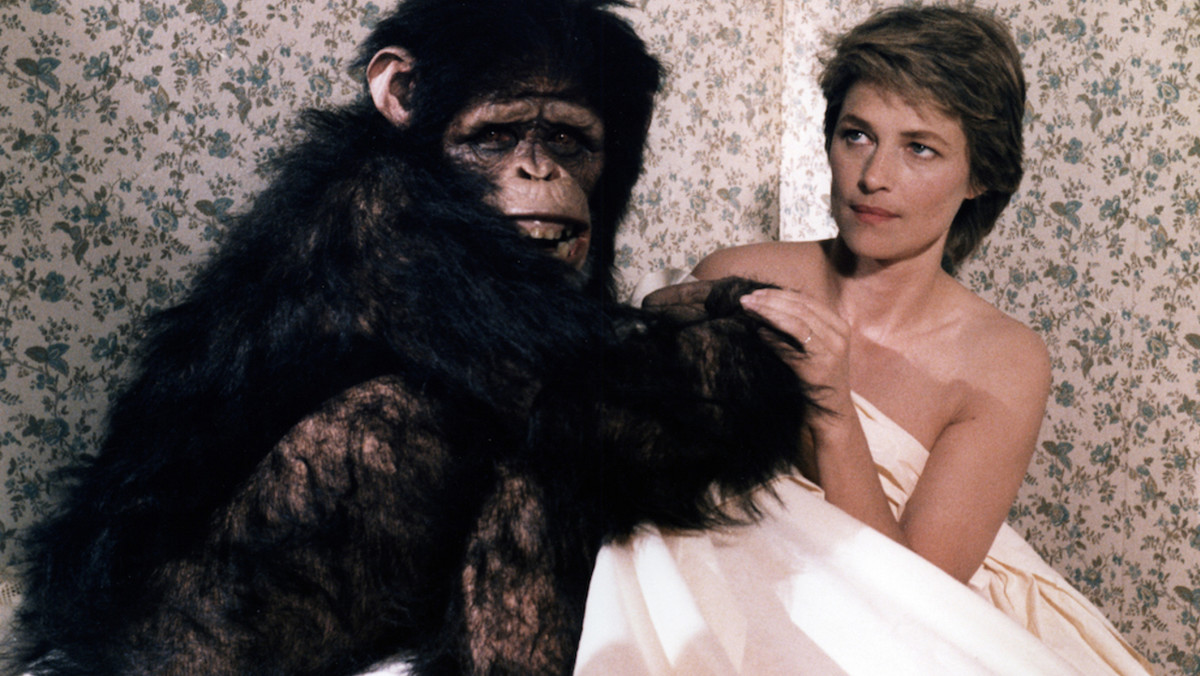 3. Dama z szympansem w filmie "Max, moja miłość"