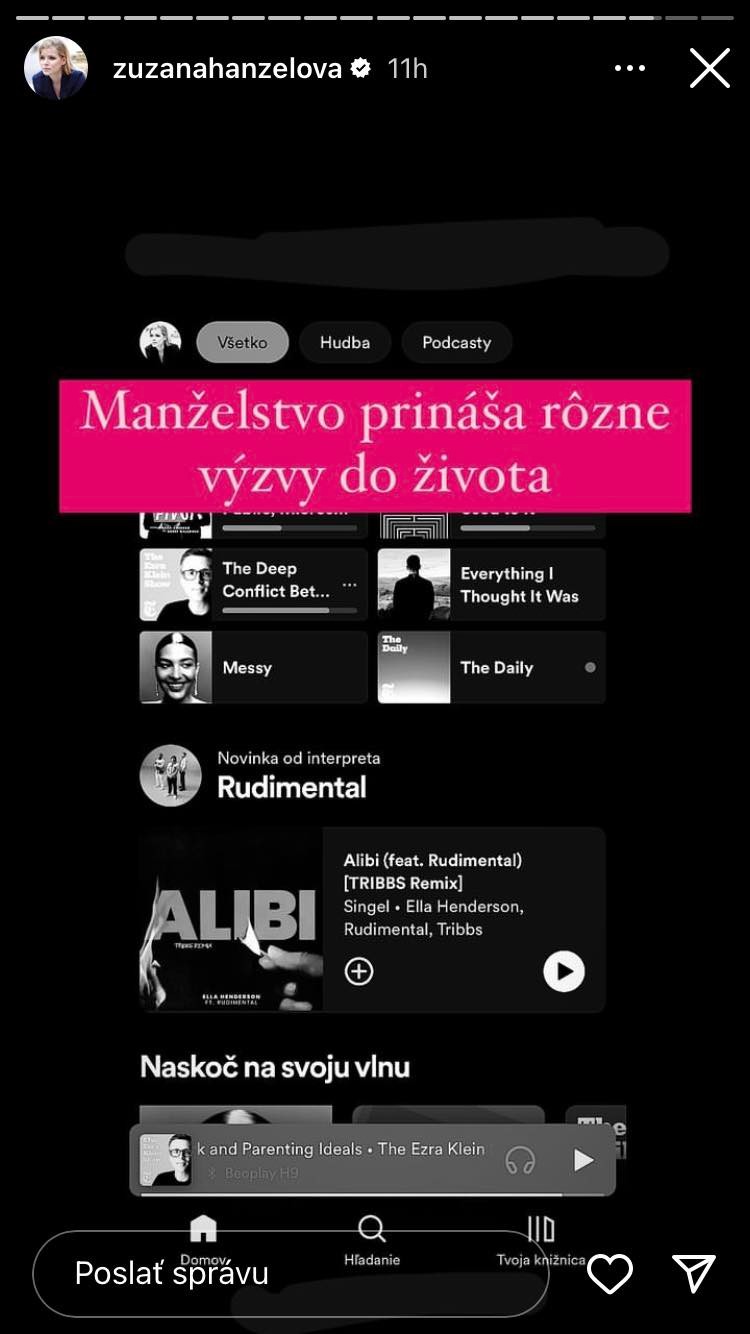 Aj takéto veci sa riešia v manželstve.