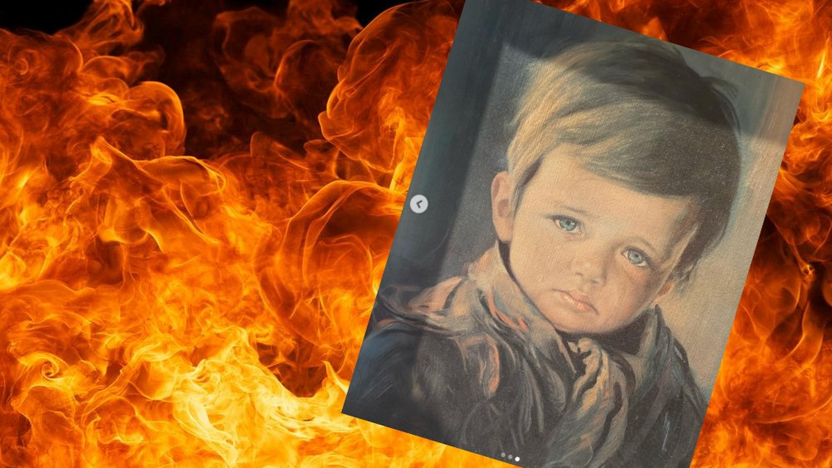 Obraz tego dziecka uznano za przeklęty. Tam, gdzie pojawiał się "płaczący chłopiec", wybuchały pożary