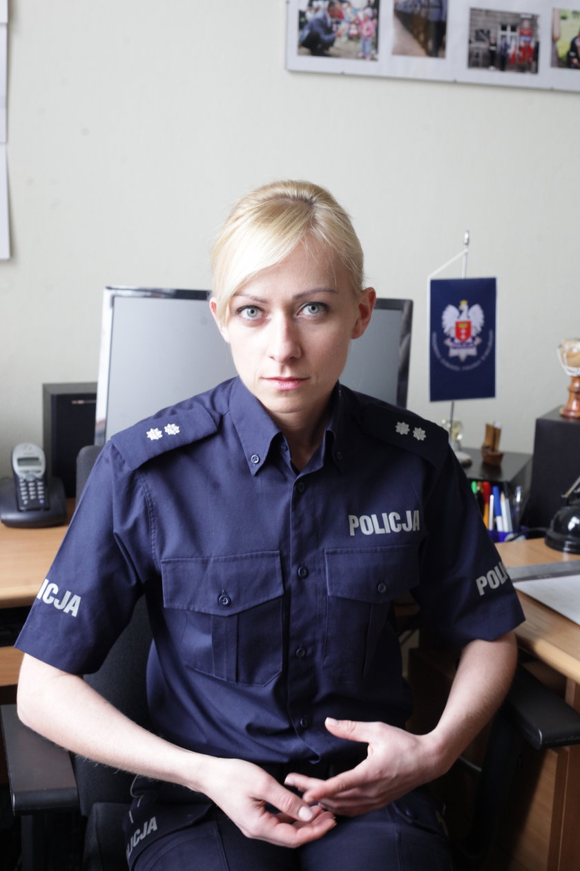 Podkom. Aleksandra Siewert, rzecznik policji w Gdańsku