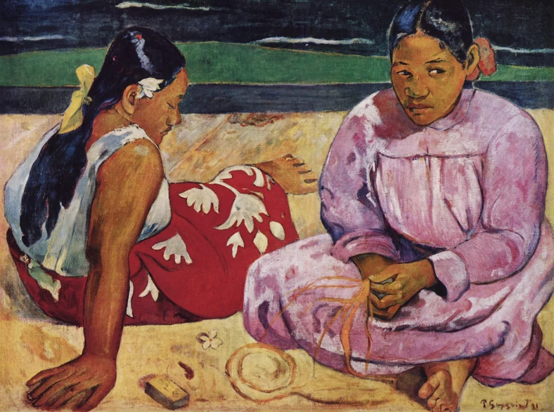 Godin nie był jedynym Francuzem, którego zauroczył wyspiarskie piękności. Namiętnie malował je również słynny malarz Paul Gauguin