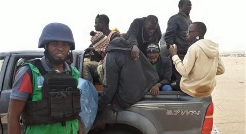 IOM's community mobilisers participated in the Search and Rescue operation organised on September 3, 2020 which brought 83 migrants to safety [IOM]
