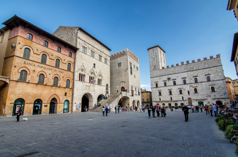 Todi, Umbria Włochy