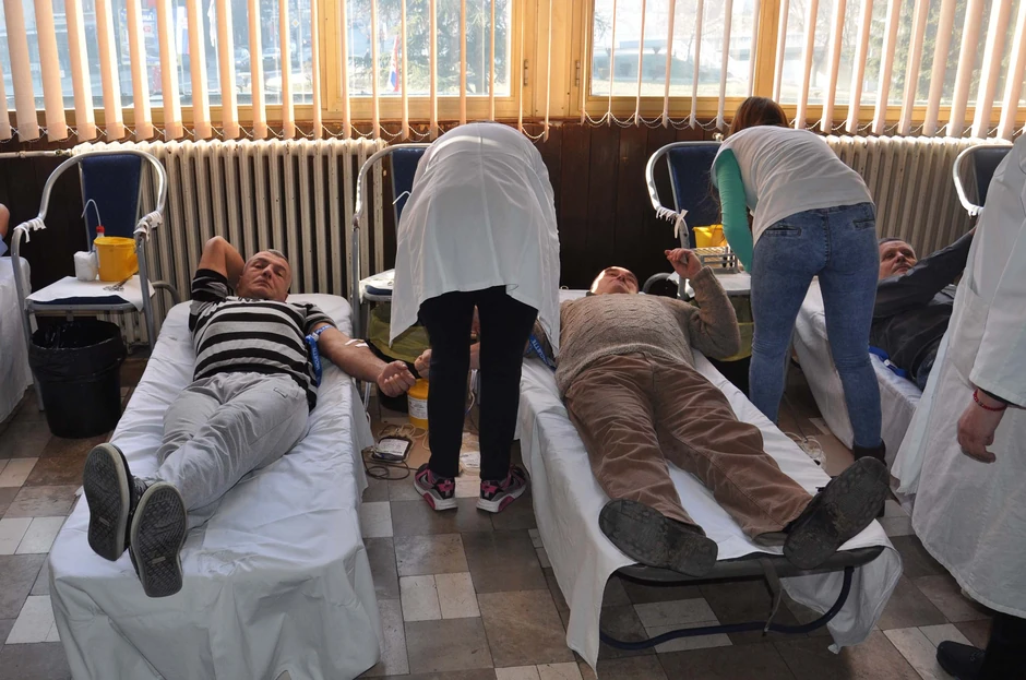 Akcija dobrovoljnog davanja krvi u čast poginulih radnika Turističke organizacije Prijepolje