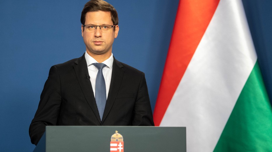 Gulyás Gergely ismertette a beutazási tilalom részleteit /Fotó:MTI/kormany.hu/Botár Gergely