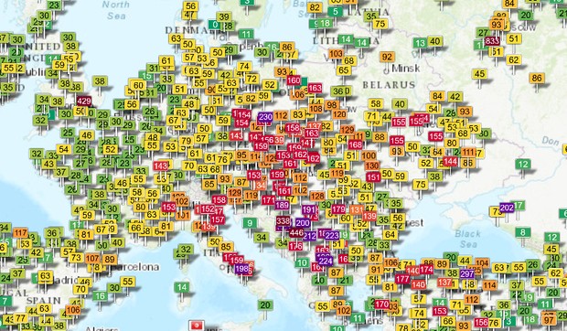 Zagađenje vazduha u Srbiji 