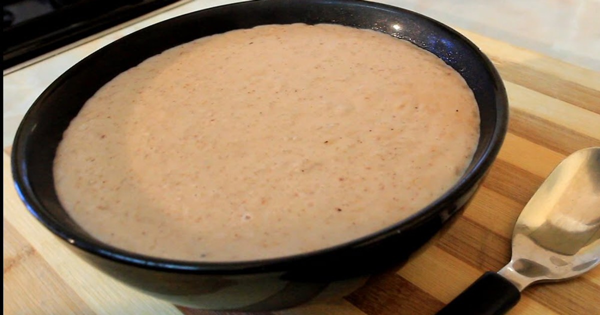 DIY Recipe How to make Spicy corn dough porridge Pulse Ghana