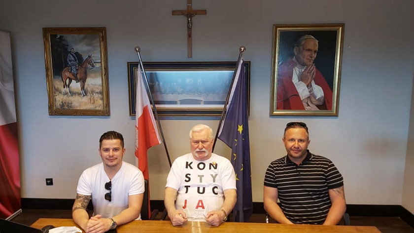 Bracia Collinsowie i Lech Wałęsa