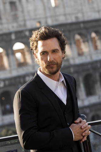 Matthew McConaughey w Rzymie