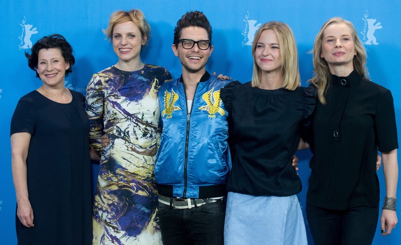 Tomasz Wasilewski i jego wspaniałe aktorki: Dorota Kolak, Julia Kijowska, Marta Nieradkiewicz i Magdalena Cielecka na festiwalu filmowym w Berlinie