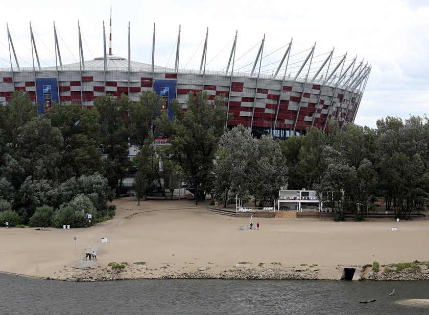 Zamknięta plaża Poniatówka