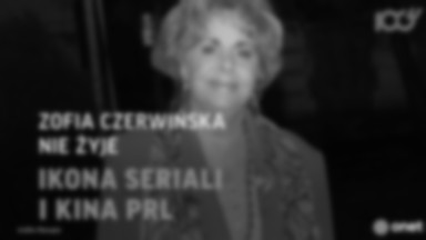 Nie żyje Zofia Czerwińska, ikona seriali i kina PRL