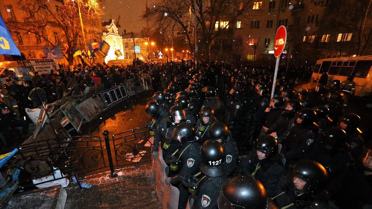 UKRAINE EU PROTESTS