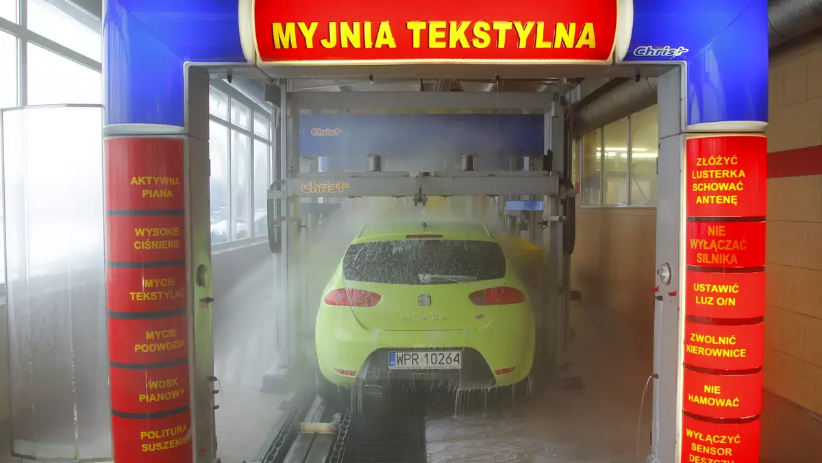 Myjnie automatycznie nie dla nowych aut