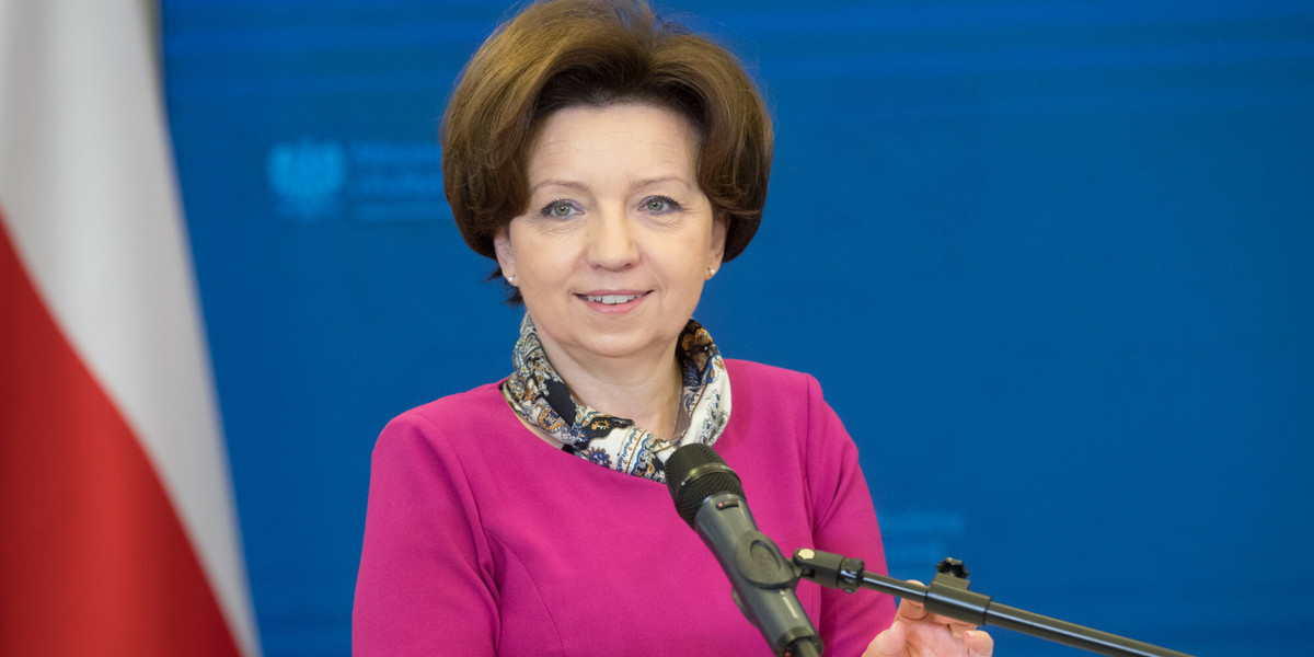 Minister Marlena Maląg.