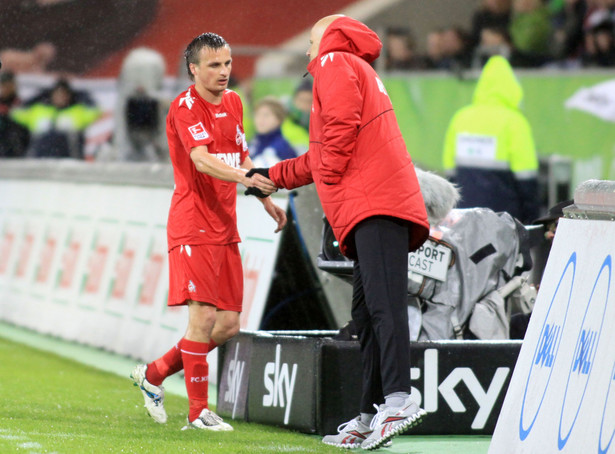 Trener FC Koeln poda rękę Polakowi