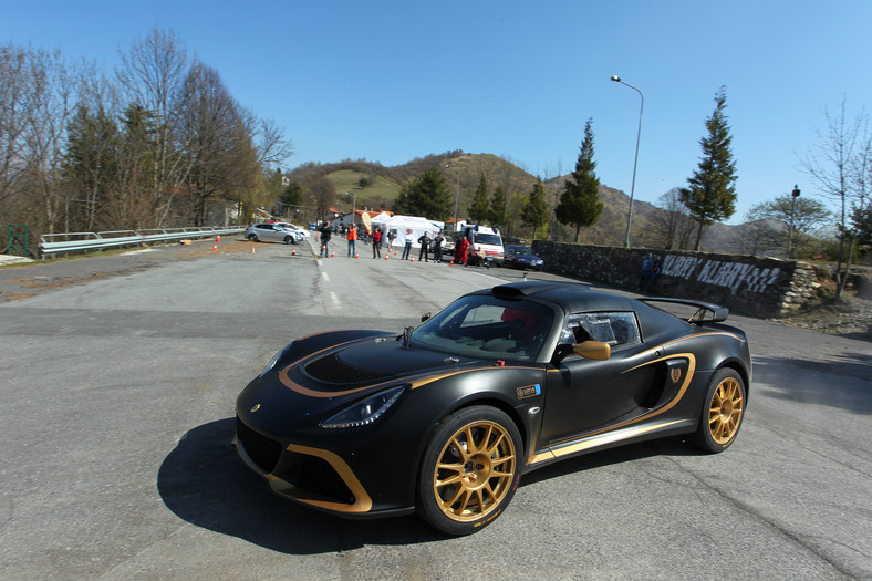 Lotus Exige R-GT z numerem “0” w Geko Ypress Rally