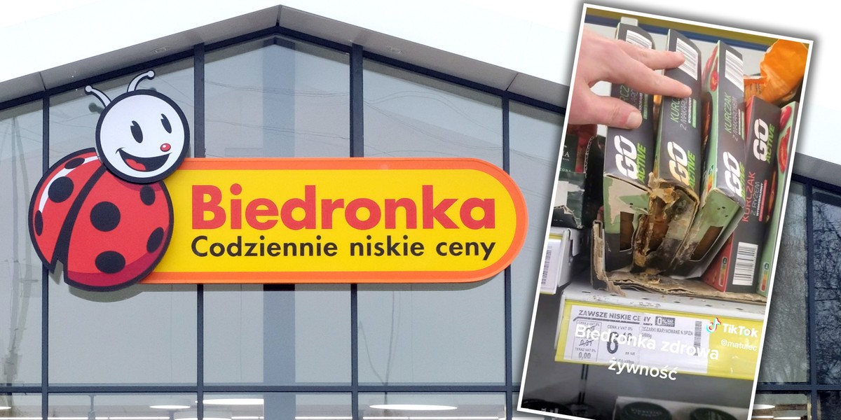 Biedronka i produkt, którym oburzył się TikToker.